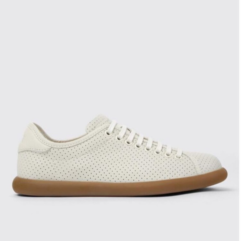 Camper Pelotas Soller Perforated Suede Leather Sneakers size 40 NWOB